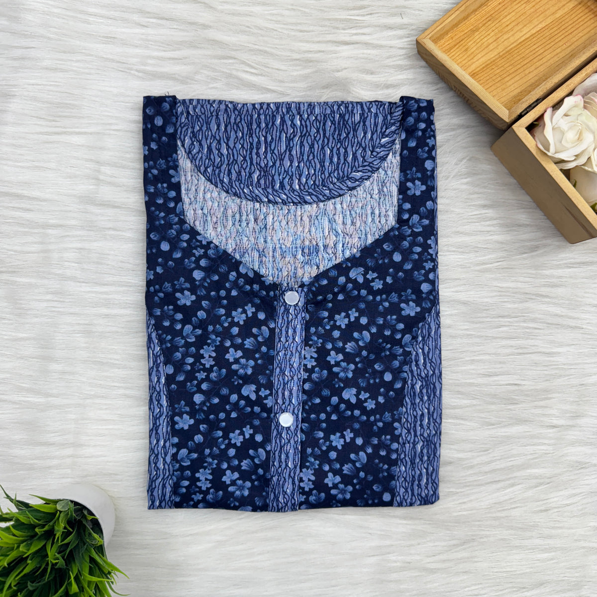 Long Zip Feeding Nighty, Free Size, Short Sleeve Sleepwear in Softest Cotton Fabric (Bra Size 34-38 | 54″-56″ Length)